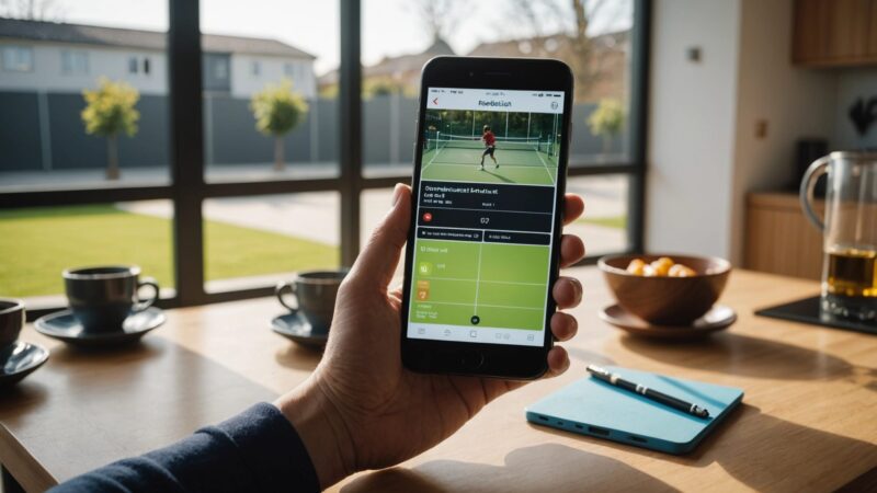 Réservez un court de padel facilement avec notre nouvelle appli