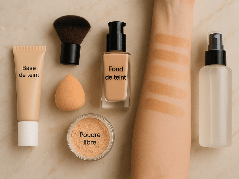 Maquillage du teint : lumineux sans effet masque, routine pro