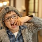 a person with glasses