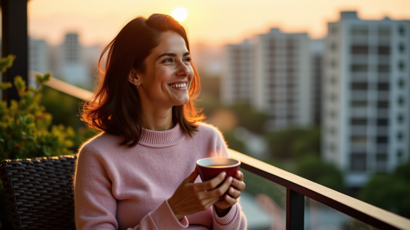 Les habitudes pour se sentir heureuse