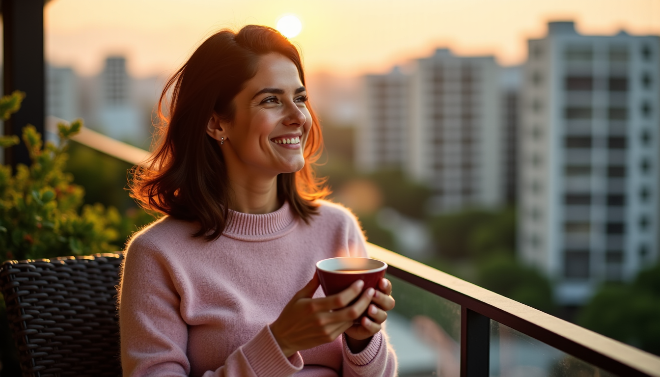 Les habitudes pour se sentir heureuse