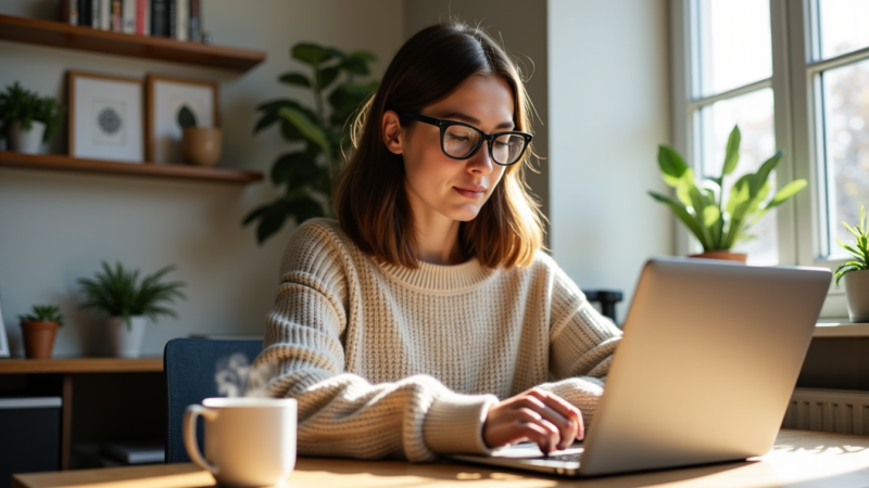 Les habitudes pour rester productive