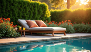 Aménager un coin détente dans votre jardin et autour de la piscine