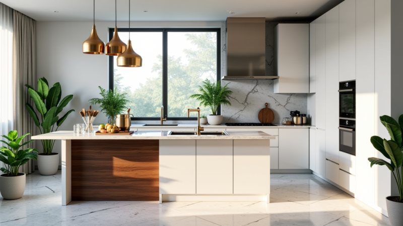 Rafraîchissez votre cuisine avec des idées déco innovantes