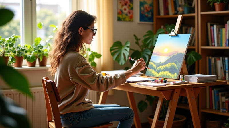 Activités créatives à explorer pour un temps libre enrichissant