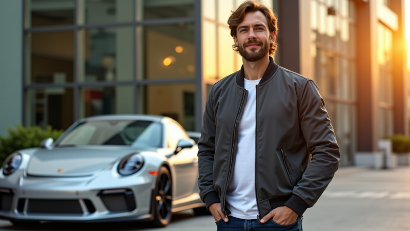 Need money for porsche : les vêtements incontournables des amateurs de supercars