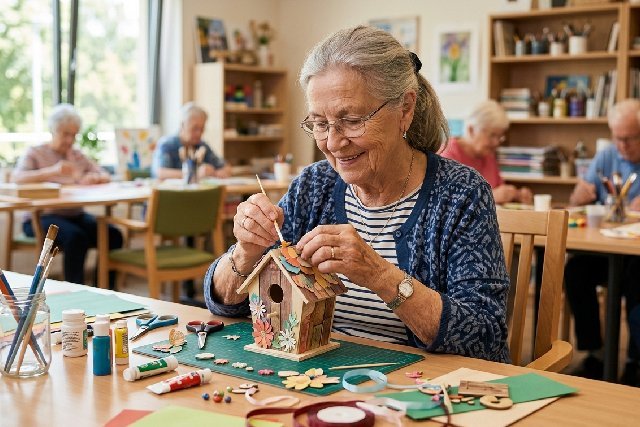Bricolage senior : stimuler motricité, mémoire et bien-être global
