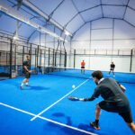 Entreprise construction terrain de tennis