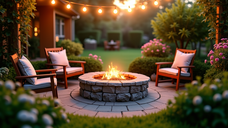 Brasero extérieur : comment créer un coin feu chaleureux et convivial dans votre jardin