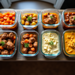 Menu batch cooking semaine d'hiver : Des plats chauds et réconfortants prêts en un clin d'œil