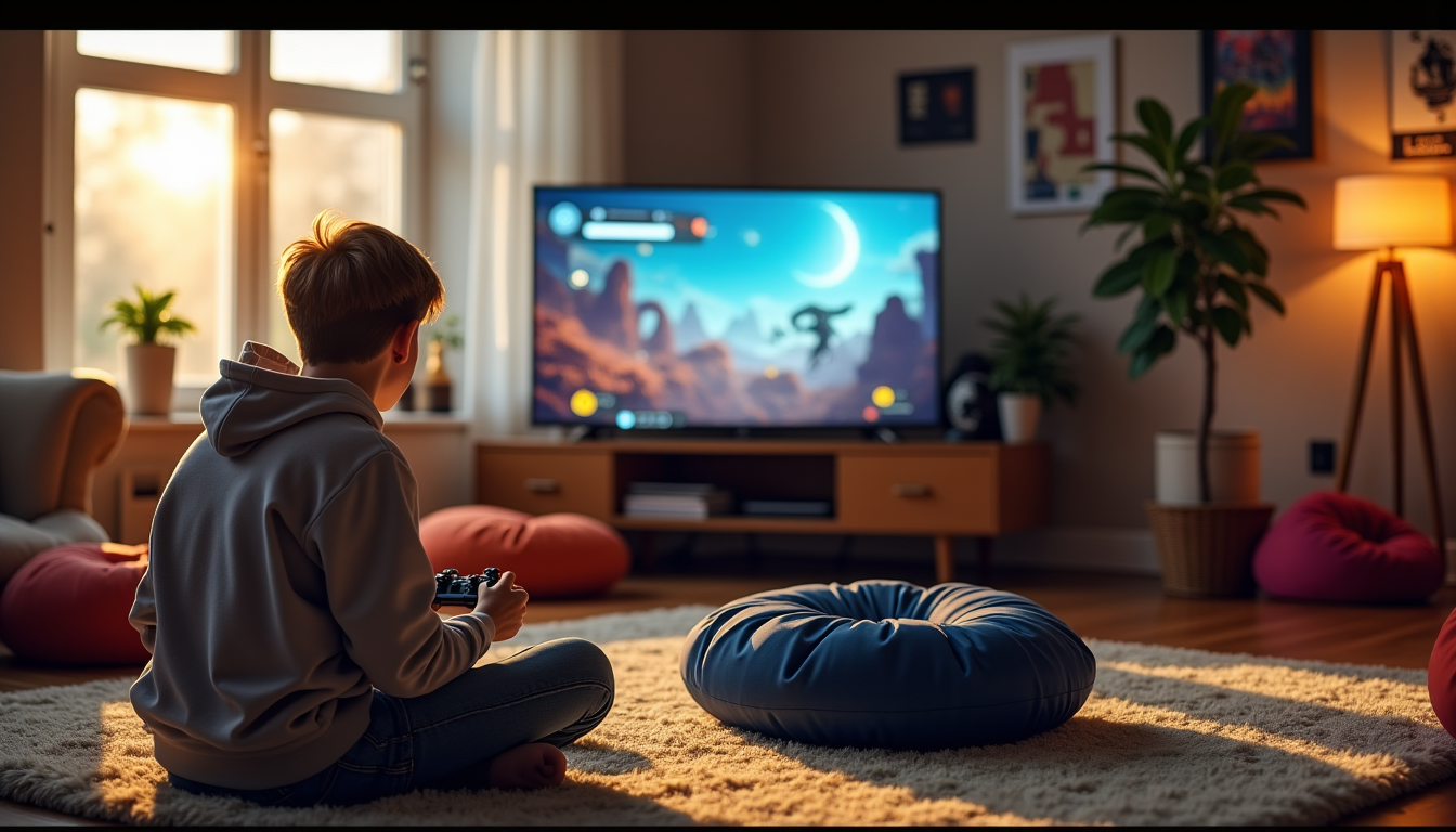 Les jeux vidéo comme moyen d’évasion et de créativité