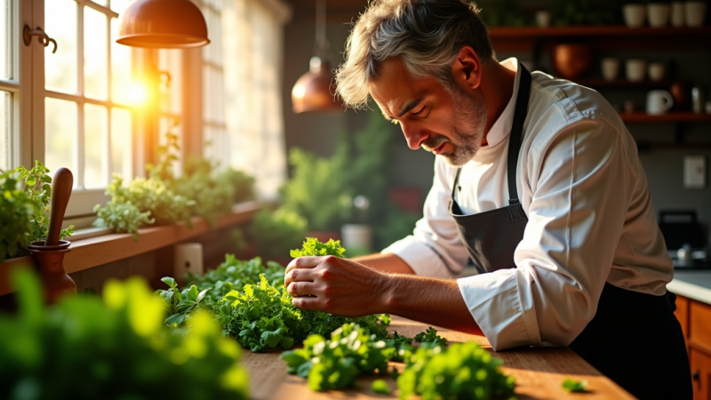 Les secrets des herbes aromatiques en cuisine